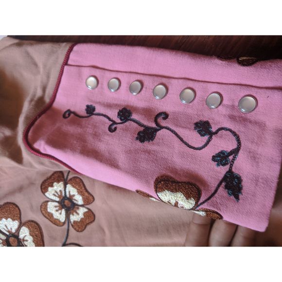 NEW COACH 1941 Pearl Snap Western Embroidery Dress - Picture 9 of 12
